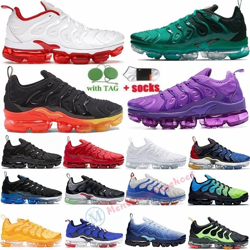 AM Vapomax Plus Tn Running Shoes For Men Women Airmaxs Vapour Maxs Sneakers Triple Black White Violet Off Star Vapors VM Trainers Size 36-47
AM Vapomax Plus Tn Running Shoes For Men Women Airmaxs Vapour Maxs Sneakers Triple Black White Violet Off Star Vapors VM Trainers Size 36-47