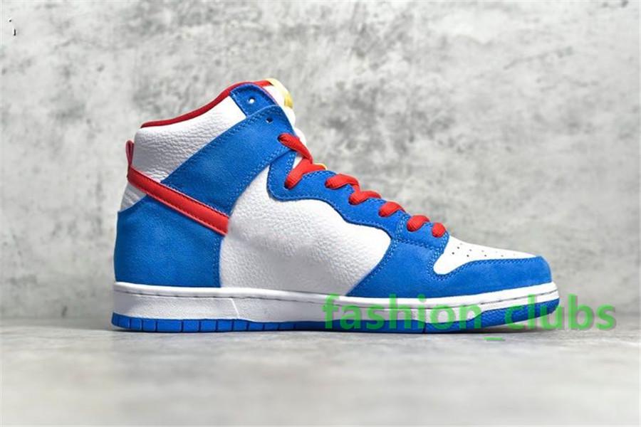 2021 New Designer SB Dunk High DORAEMON Basketball Shoes Blue White Red Women Mens Designers Trainers Sports CI2692-400 Top Blade Running
2021 New Designer SB Dunk High DORAEMON Basketball Shoes Blue White Red Women Mens Designers Trainers Sports CI2692-400 Top Blade Running
