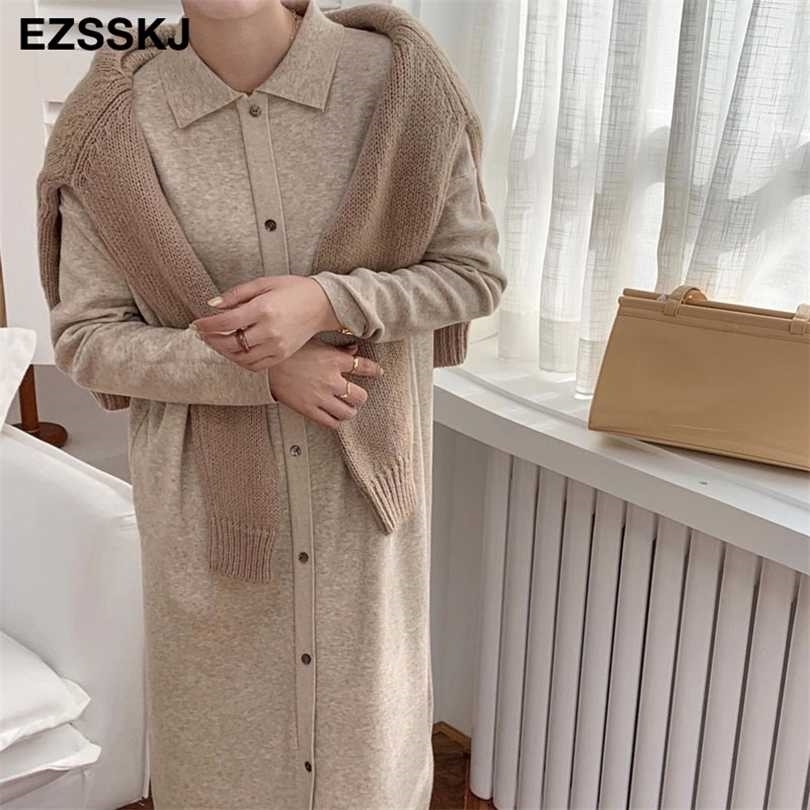 straight autumn winter loose long sweater dres split side oversize maix female basic 211110, Beige
straight autumn winter loose long sweater dres split side oversize maix female basic 211110, Beige