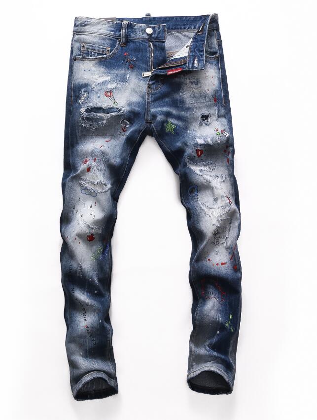 2021 the latest fashion jeans and men's pants stylist tight holes slim boutique craft no.-40#222, 05
2021 the latest fashion jeans and men's pants stylist tight holes slim boutique craft no.-40#222, 05