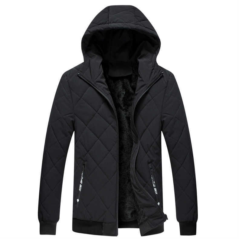 Winter Jackets Men Zipper Autumn Winter Warm Outwear Brand Slim Mens Coats Casual Windbreaker Bomber Jackets Men Fashion Hooded X0621, Black
Winter Jackets Men Zipper Autumn Winter Warm Outwear Brand Slim Mens Coats Casual Windbreaker Bomber Jackets Men Fashion Hooded X0621, Black