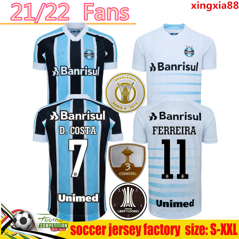 Gremio D.COSTA soccer jerseys 2021 DIEGO SOUZA KANNEMANN GEROMEL football jersey JEAN PYERRE M.HENRIQUE training shirts vest man women Camisa de Tricolor FBPA 21/22
Gremio D.COSTA soccer jerseys 2021 DIEGO SOUZA KANNEMANN GEROMEL football jersey JEAN PYERRE M.HENRIQUE training shirts vest man women Camisa de Tricolor FBPA 21/22