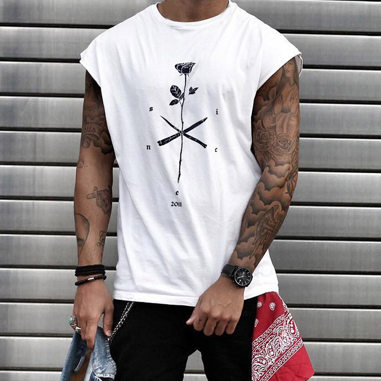 summer svels vt lovers rose dign loose personality large size svels vt, White;black
summer svels vt lovers rose dign loose personality large size svels vt, White;black