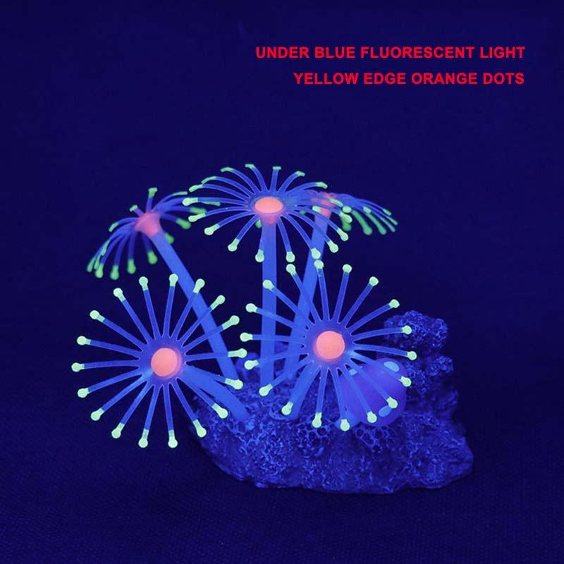 Decorations 1PCS Silicone Glowing Artificial Fish Tank Aquarium Coral Plants Underwater Ornament Decor Accessories D3
Decorations 1PCS Silicone Glowing Artificial Fish Tank Aquarium Coral Plants Underwater Ornament Decor Accessories D3