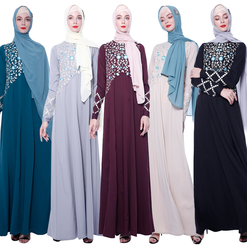 Embroidery Abaya Dubai Muslim Hijab Dress Abayas For Women Pakistan Kaftan Turkish Dresses Caftan Islamic Clothing Robe Femme
Embroidery Abaya Dubai Muslim Hijab Dress Abayas For Women Pakistan Kaftan Turkish Dresses Caftan Islamic Clothing Robe Femme