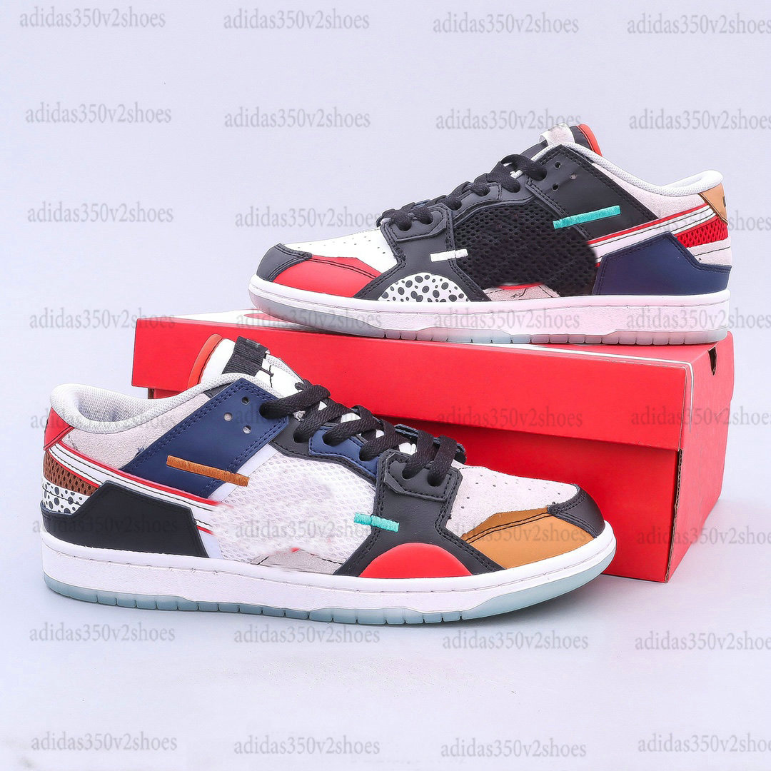 Dunks Low Scrap Designer Skateboard Shoes Archeo Brown Sea Glass Stitching SB Sports Sneakers, White;red
Dunks Low Scrap Designer Skateboard Shoes Archeo Brown Sea Glass Stitching SB Sports Sneakers, White;red