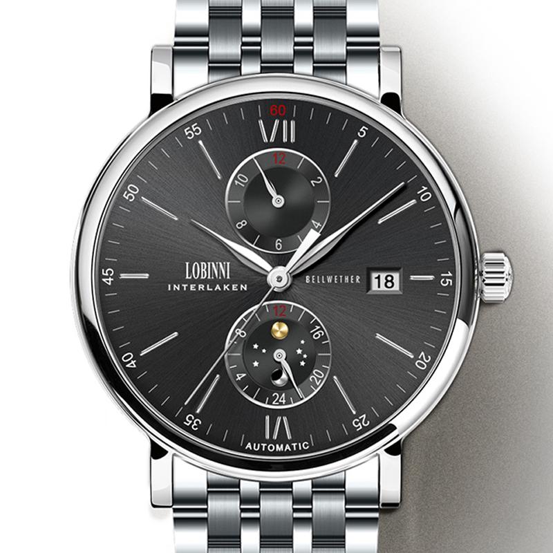 Wristwatches Watch Men Automatic Mechanical Switzerland Watches Wrist Sapphire Relogio Masculino L1017, Item 1
Wristwatches Watch Men Automatic Mechanical Switzerland Watches Wrist Sapphire Relogio Masculino L1017, Item 1