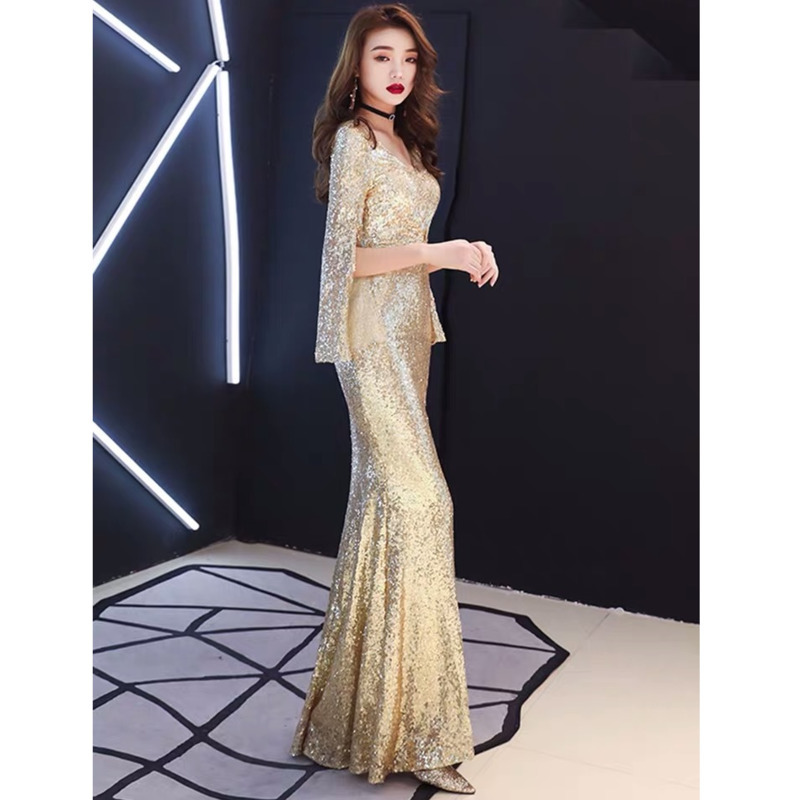Elegant African Long Sleeves Lace Mermaid Evening Dresses 2021 Aso Ebi Long Sleeves Gold Beaded Prom Gowns Robe De Soiree LJ201224, Blue
Elegant African Long Sleeves Lace Mermaid Evening Dresses 2021 Aso Ebi Long Sleeves Gold Beaded Prom Gowns Robe De Soiree LJ201224, Blue