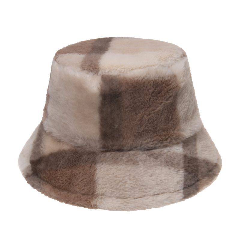 2021 New on Autumn and Winter Plaid Fisherman Hat Korean Style Rabbit Hair Plush Travel Warm All-Matching Chi Fashion Busket Hat No. 1, Red
2021 New on Autumn and Winter Plaid Fisherman Hat Korean Style Rabbit Hair Plush Travel Warm All-Matching Chi Fashion Busket Hat No. 1, Red