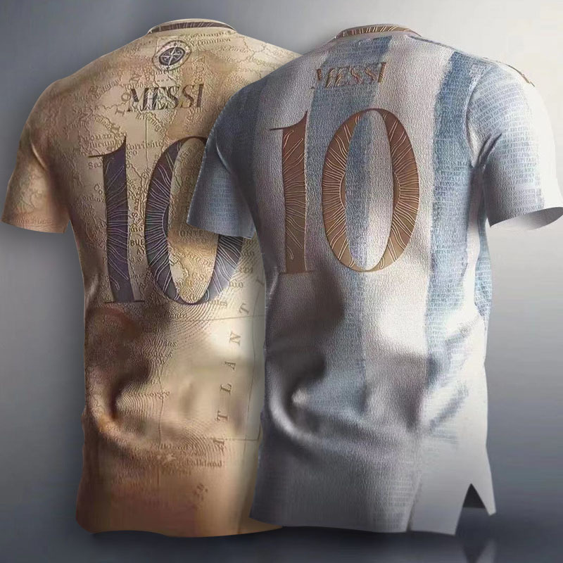 Argentina Soccer Jersey Anniversary Camiseta Custom Tops Football Shirt, White;black
Argentina Soccer Jersey Anniversary Camiseta Custom Tops Football Shirt, White;black