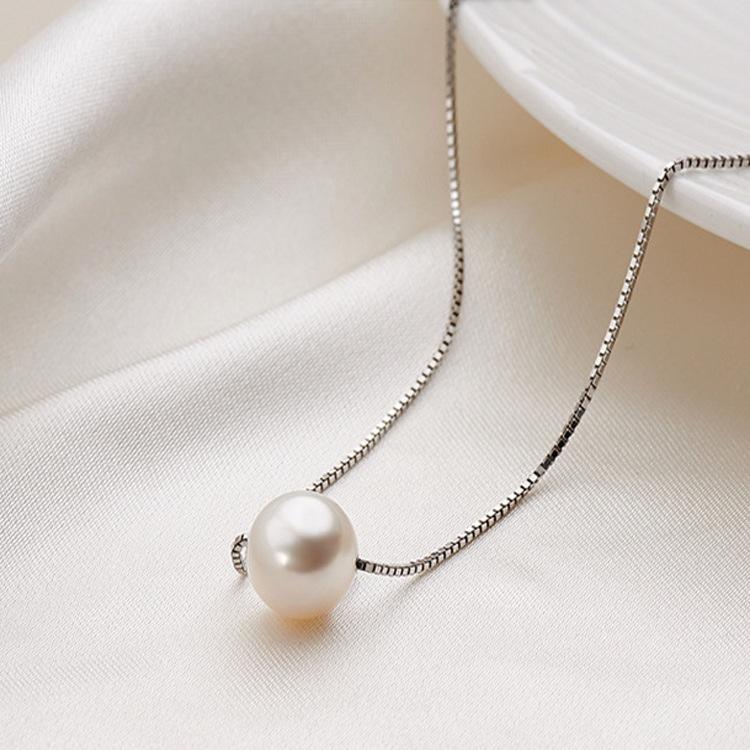 Pendant Necklaces Korean 925 Silver Pearl Women Necklace Fashion Creative Boutique Jewelry For Girlfriend Gift
Pendant Necklaces Korean 925 Silver Pearl Women Necklace Fashion Creative Boutique Jewelry For Girlfriend Gift