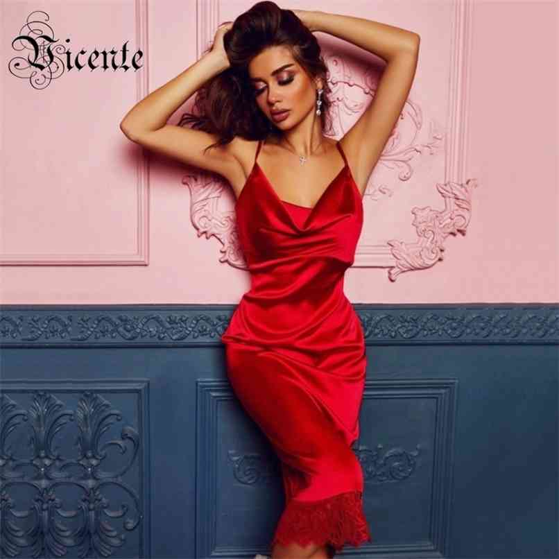 Chic Lace Splicing Design Draped Midi Dress Spaghetti Strap Celebrity Party Club Satin Slip 210520, Black
Chic Lace Splicing Design Draped Midi Dress Spaghetti Strap Celebrity Party Club Satin Slip 210520, Black