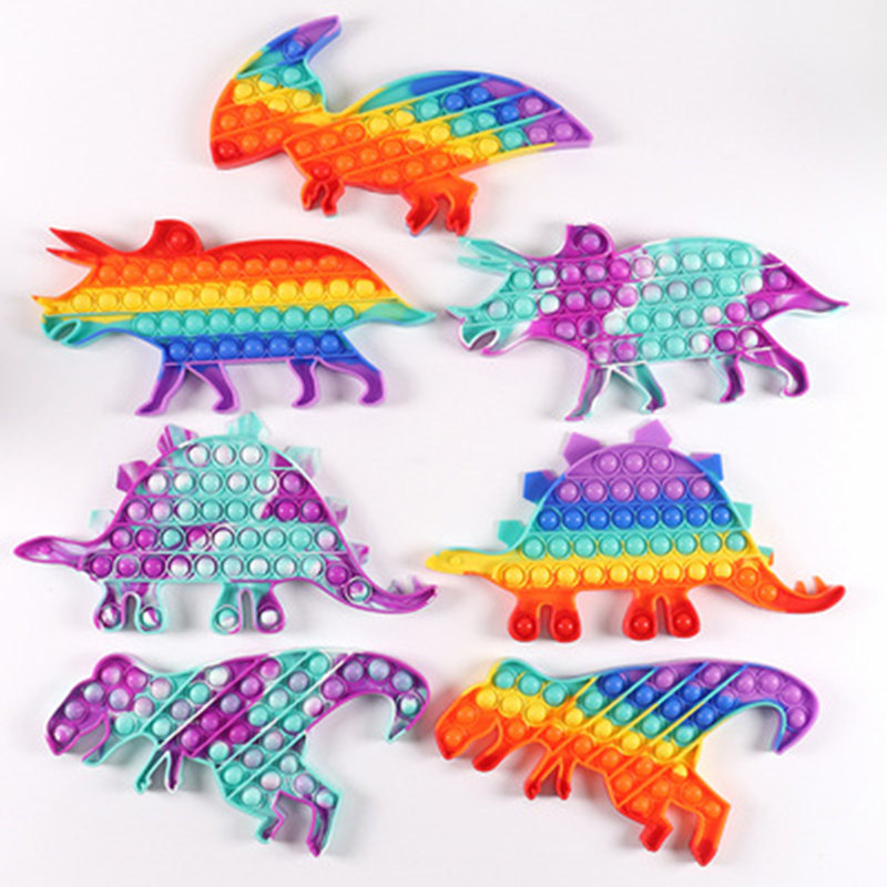 Big Dinosaur Push Bubble Fidget Sensory Stress Reliever Toys Adult Kid Funny Antistress Toy Squishy Jouet Pour Autiste
Big Dinosaur Push Bubble Fidget Sensory Stress Reliever Toys Adult Kid Funny Antistress Toy Squishy Jouet Pour Autiste