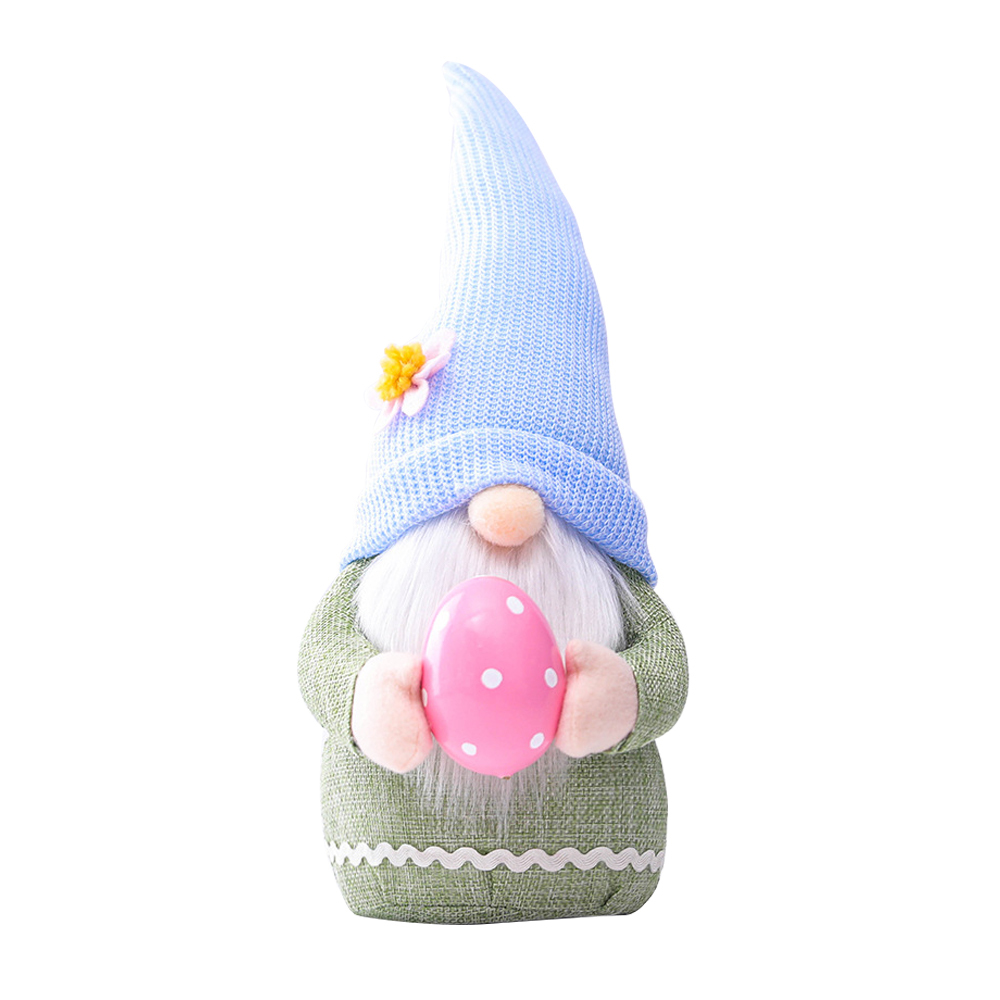Easter Pink Ear Bunny Dwarf Gnome Doll Fairy Doll Decoration Home Family Party Decoration Children'S Toys