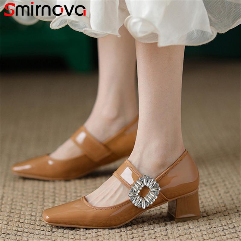 Dress Shoes Smirnova 2022 Arrive Single Women Pumps Mary Jane Crystal Square Toe Thick Heels Spring Casual Ladies, Apricot
Dress Shoes Smirnova 2022 Arrive Single Women Pumps Mary Jane Crystal Square Toe Thick Heels Spring Casual Ladies, Apricot