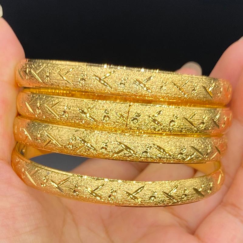 Bangle 8mm/64mm Ethiopian 24k Color Gold Bracelets Europe Dubai Bangles For Women Middle East Arabia African Girls Wedding Jewelry Gift
Bangle 8mm/64mm Ethiopian 24k Color Gold Bracelets Europe Dubai Bangles For Women Middle East Arabia African Girls Wedding Jewelry Gift