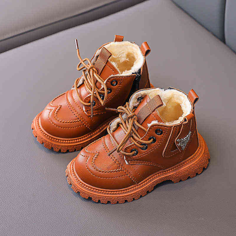 Winter Kids Snow Boots Plush Warm Little Girl Shoes Non-slip Boys Sneakers Thicken Children Leather Cotton Boots STP059 211108, Stp060-beige
Winter Kids Snow Boots Plush Warm Little Girl Shoes Non-slip Boys Sneakers Thicken Children Leather Cotton Boots STP059 211108, Stp060-beige