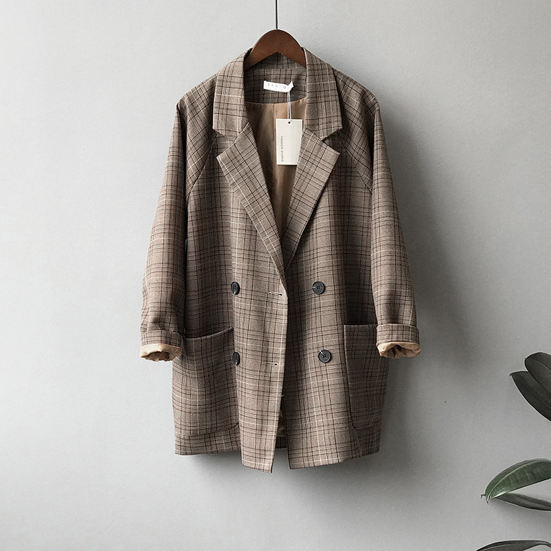 Women's Suits & Blazers Female vintage blazer, autumn jacket, casual loose, classic, plus size, LI0Z, 1# shoe box
Women's Suits & Blazers Female vintage blazer, autumn jacket, casual loose, classic, plus size, LI0Z, 1# shoe box