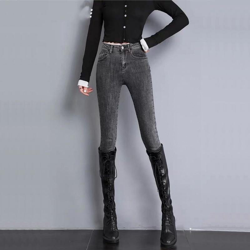 Women' Pants & Capris 2021 Imitation Denim Magic Black Pants, High Elasticity All-match Small-foot Casual Streetwear Women
Women' Pants & Capris 2021 Imitation Denim Magic Black Pants, High Elasticity All-match Small-foot Casual Streetwear Women