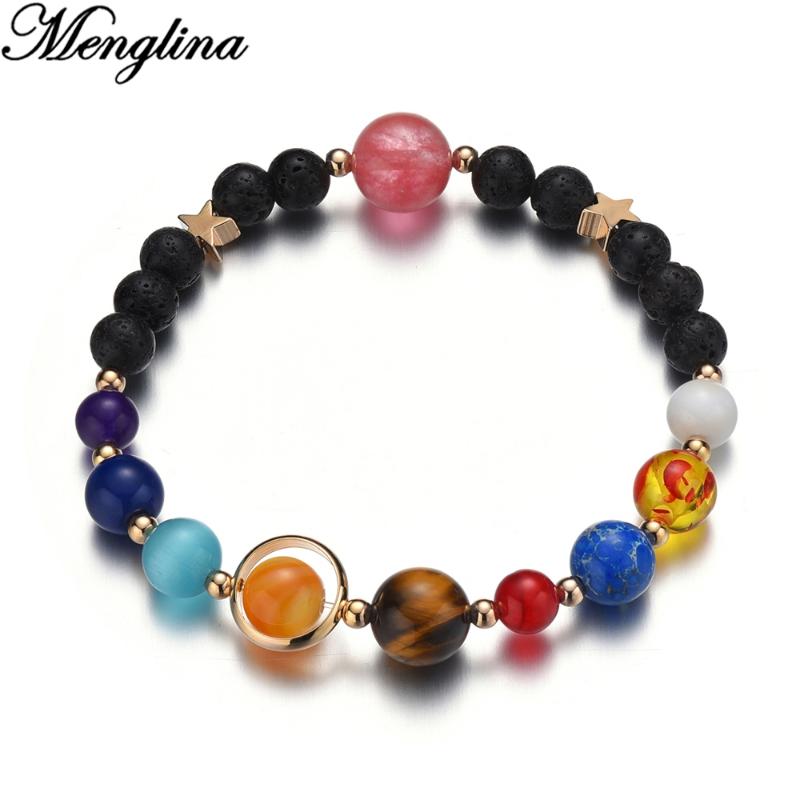 Drop Universe Galaxy Eight Nine Planets Solar System Guardian Star Natural Stone Beads Bracelet For Women Men Jewelry Beaded, Strands, Black
Drop Universe Galaxy Eight Nine Planets Solar System Guardian Star Natural Stone Beads Bracelet For Women Men Jewelry Beaded, Strands, Black