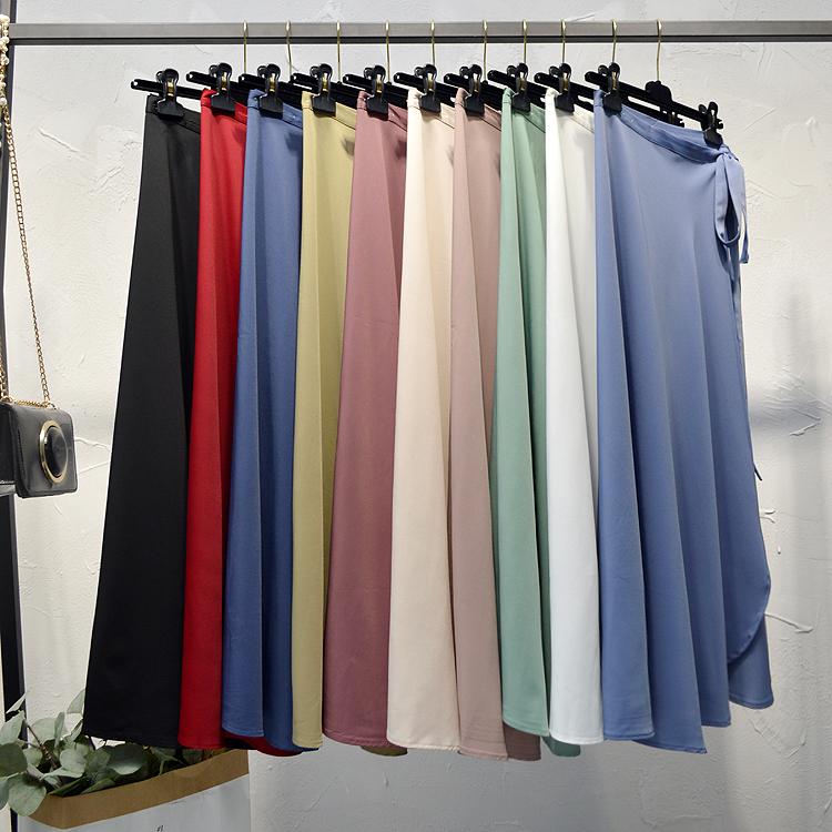 Women's Wrap Over Aysmmetric Skirt High Waist Long Maxi Sexy Fashion Skirts Womens Plus Size