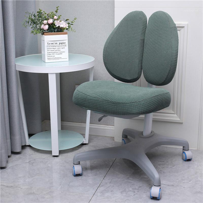 Chair Covers Children Study Plaid Elastic Double Back Student Writing Desk Case Rotating Lift Backrest Seat Cover
Chair Covers Children Study Plaid Elastic Double Back Student Writing Desk Case Rotating Lift Backrest Seat Cover