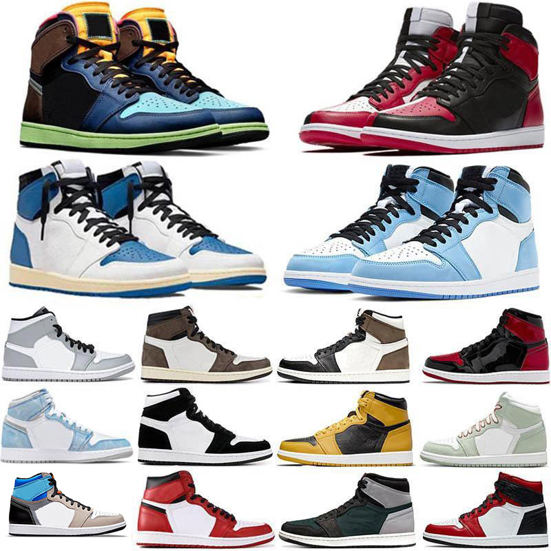 2022 Jumpman 1 Basketball shoes Black OG 1S UNC Patent Leather Hyper Royal Mocha Homage To University Blue Sport Designer Sneakers sports, 22
2022 Jumpman 1 Basketball shoes Black OG 1S UNC Patent Leather Hyper Royal Mocha Homage To University Blue Sport Designer Sneakers sports, 22