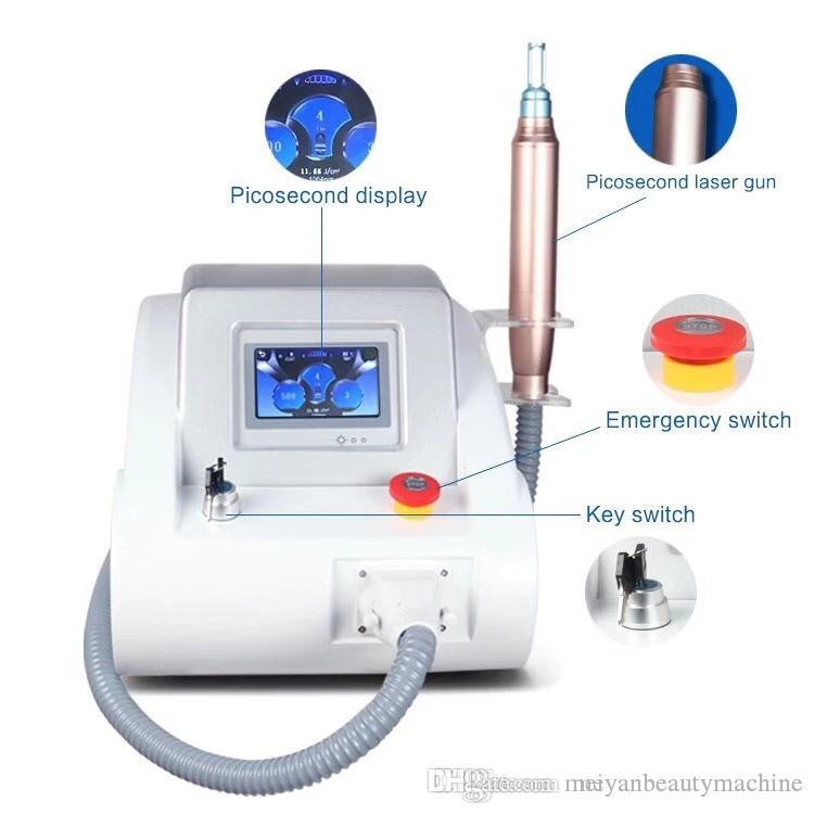 2022 picos second laser tattoo removal machine portable nd yag laser picosecond 3 probes pigmentation removal machine