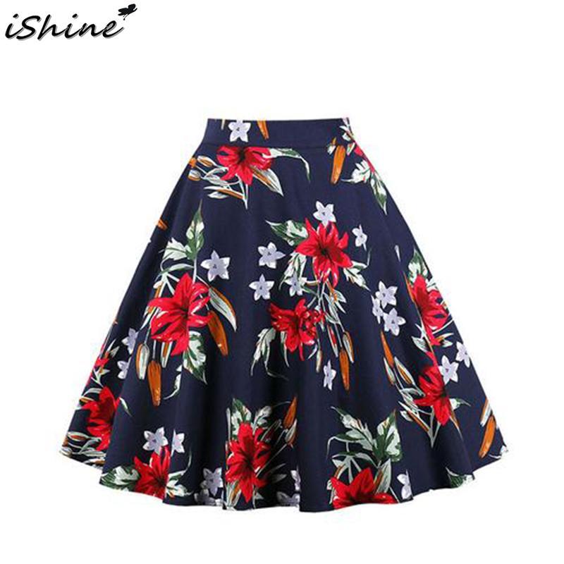 Skirts 2021 Vintage Retro Floral Print Womens High Waist Rockabilly Pleated Audrey Hepburn Style Saias Midi Swing Ball Gown, Red
Skirts 2021 Vintage Retro Floral Print Womens High Waist Rockabilly Pleated Audrey Hepburn Style Saias Midi Swing Ball Gown, Red