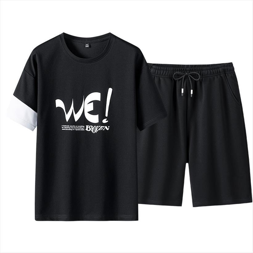 fashion printed t shirt shorts mens tracksuit set summer 2pc sets beach casual tee shirts sports wears oversize, Gray
fashion printed t shirt shorts mens tracksuit set summer 2pc sets beach casual tee shirts sports wears oversize, Gray