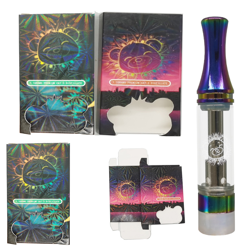 Buddah Bear Vapes Cartridges Vape Pens Carts 510 Thread Atomizer Disposable E cigarette 0.8ml Vaporizer Ceramic Coil Cart Starter Kits Packa
Buddah Bear Vapes Cartridges Vape Pens Carts 510 Thread Atomizer Disposable E cigarette 0.8ml Vaporizer Ceramic Coil Cart Starter Kits Packa