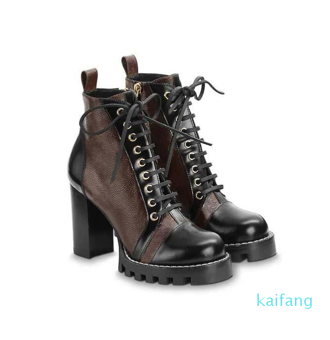 Luxury Womens Designer Boots Printing Martin Booties Platform Snow Boot Lady Brown Black White Ankle Winter Shoes, All black
Luxury Womens Designer Boots Printing Martin Booties Platform Snow Boot Lady Brown Black White Ankle Winter Shoes, All black