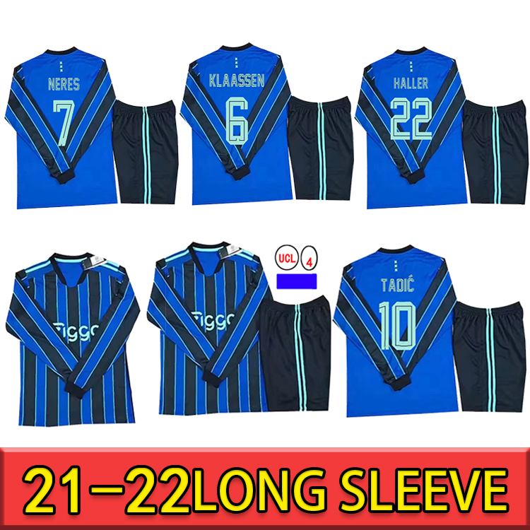 A JAX Long sleeve soccer jersey amsterdam ajax 2021 2022 KUDUS ANTONY BLIND PROMES TADIC NERES CRUYFF 21 22 men kit football shirt uniforms, Black;yellow
A JAX Long sleeve soccer jersey amsterdam ajax 2021 2022 KUDUS ANTONY BLIND PROMES TADIC NERES CRUYFF 21 22 men kit football shirt uniforms, Black;yellow