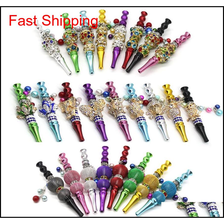 Other Household Sundries Home Garden Wholesale Colorful Animal Shape Metal Blunt Holder With Rhinestones Hookah Mouthpiece Shisha Tips
Other Household Sundries Home Garden Wholesale Colorful Animal Shape Metal Blunt Holder With Rhinestones Hookah Mouthpiece Shisha Tips