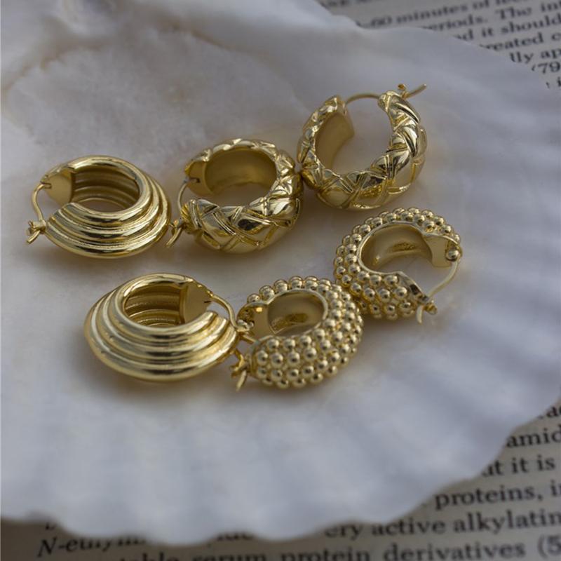hoop & huggie peri'sbox 3 designs threads textured gold earrings multi row beads geometric carved rhombus minimalist, Golden;silver
hoop & huggie peri'sbox 3 designs threads textured gold earrings multi row beads geometric carved rhombus minimalist, Golden;silver