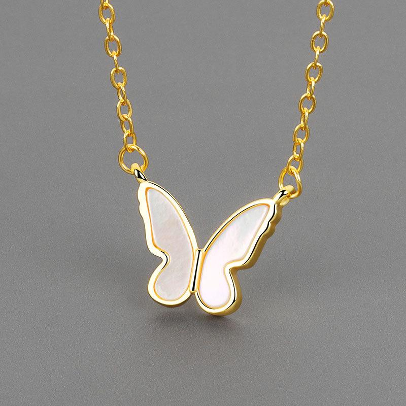 Pendant Necklaces Elegant Butterfly Shell Necklace For Women Initial Chains Choker Female Cute Animal Neck Decoration Kolye M4
Pendant Necklaces Elegant Butterfly Shell Necklace For Women Initial Chains Choker Female Cute Animal Neck Decoration Kolye M4