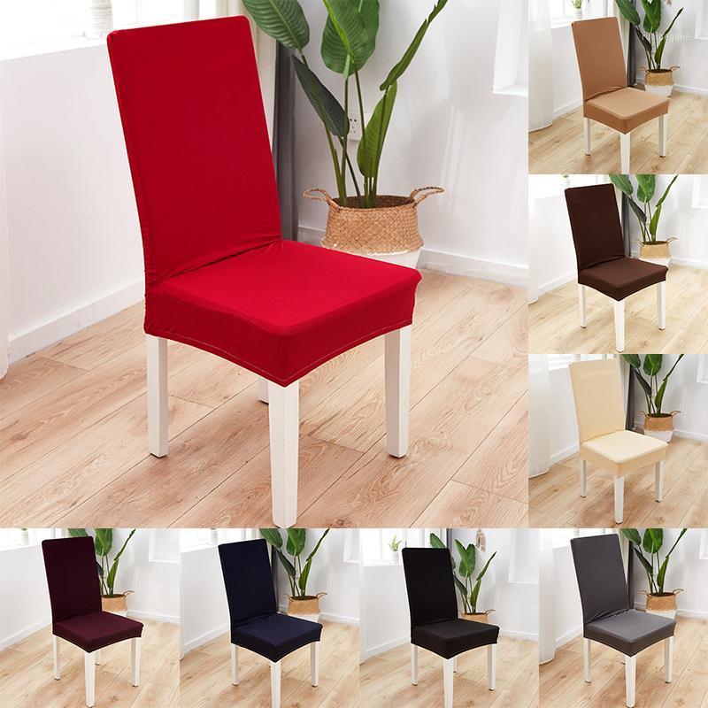 Solid Color Spandex Chair Covers Stretch Dining Room Seat Cover High Elastic Protective Case For Restaurant Banquet
Solid Color Spandex Chair Covers Stretch Dining Room Seat Cover High Elastic Protective Case For Restaurant Banquet