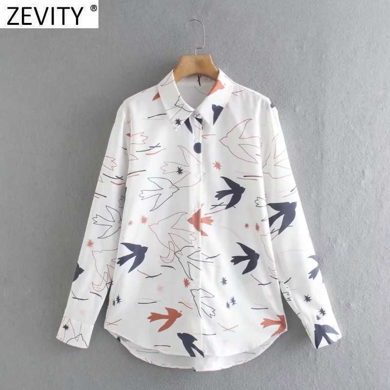 Zevity Women Fashion Fresh Print Smock Blouse Office Lady Single Breasted Casual Business Shirt Chic Blusas Tops LS9321 210603, As pic ls9321ld
Zevity Women Fashion Fresh Print Smock Blouse Office Lady Single Breasted Casual Business Shirt Chic Blusas Tops LS9321 210603, As pic ls9321ld