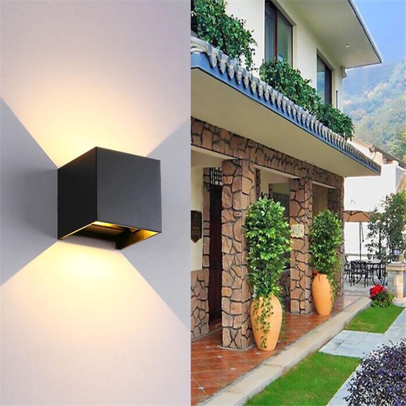 

Outdoor Wall Lamps Thrisdar Up Down Waterproof LED Porch Light Aluminum Courtyard Corridor Villa Balcony Front Door