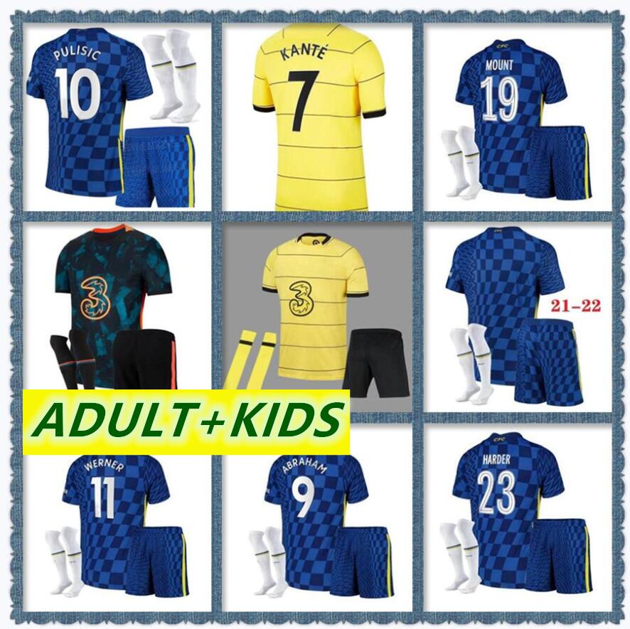 LUKAKU 21 22 CHELse a Soccer Jerseys MOUNT WERNER HAVERTZ CHILWELL ZIYECH 2021 2022 PULISIC home blue away yellow Football Shirt KANTE Men Kids set Kits tops
LUKAKU 21 22 CHELse a Soccer Jerseys MOUNT WERNER HAVERTZ CHILWELL ZIYECH 2021 2022 PULISIC home blue away yellow Football Shirt KANTE Men Kids set Kits tops