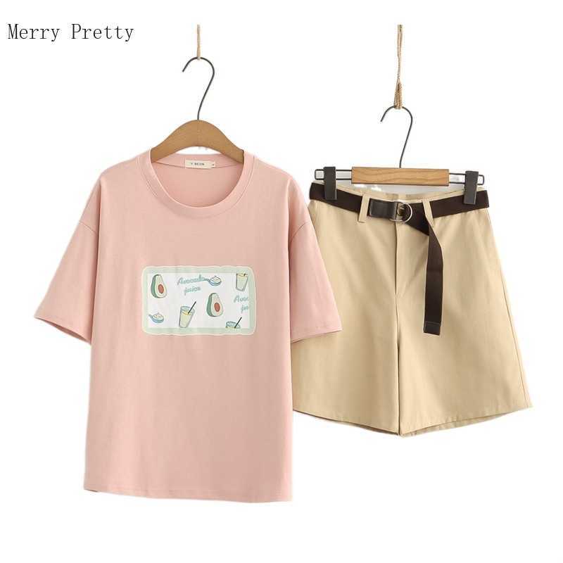 Women Casual Short Sets Sleeve O-neck Cotton T Shirts and Solid Hight Waist Knee Length s Summer 2 Piece Set 210526, Tops 1 
Women Casual Short Sets Sleeve O-neck Cotton T Shirts and Solid Hight Waist Knee Length s Summer 2 Piece Set 210526, Tops 1