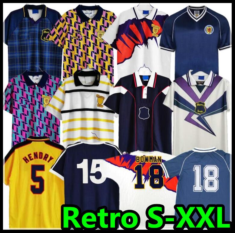1982 1986 Scotland retro soccer jersey Dalglish GALLACHER McCOIST 1998 1988 1989 90 91 92 93 94 95 96 97 98 99 LAMBERT football shirts, 96-98
1982 1986 Scotland retro soccer jersey Dalglish GALLACHER McCOIST 1998 1988 1989 90 91 92 93 94 95 96 97 98 99 LAMBERT football shirts, 96-98