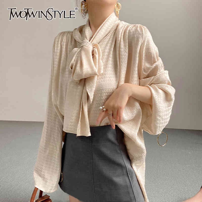 Apricot Elegant Shirts For Women O Neck Lantern Long Sleeve Lace Up Casual Straight Blouses Female Clothing Fashion 210524
Apricot Elegant Shirts For Women O Neck Lantern Long Sleeve Lace Up Casual Straight Blouses Female Clothing Fashion 210524