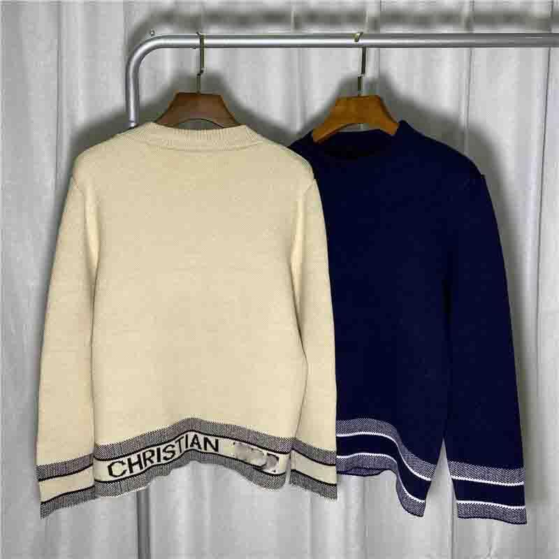 Shipping 2021 Autumn Brand Same Style Regular Long Sleeve Crew Neck White Kint Sweater male Women Clothes, Blue
Shipping 2021 Autumn Brand Same Style Regular Long Sleeve Crew Neck White Kint Sweater male Women Clothes, Blue