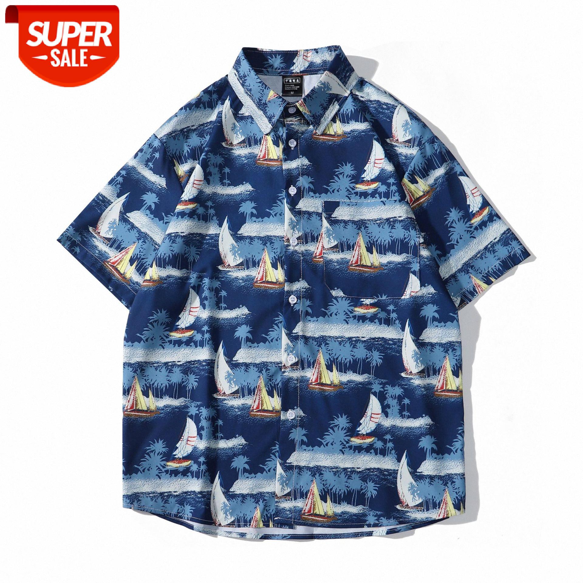 Wei Yi flower shirt men's retro flow casual loose port style couple beach vacation sailing short-sleeved #AV2j, White;black
Wei Yi flower shirt men's retro flow casual loose port style couple beach vacation sailing short-sleeved #AV2j, White;black