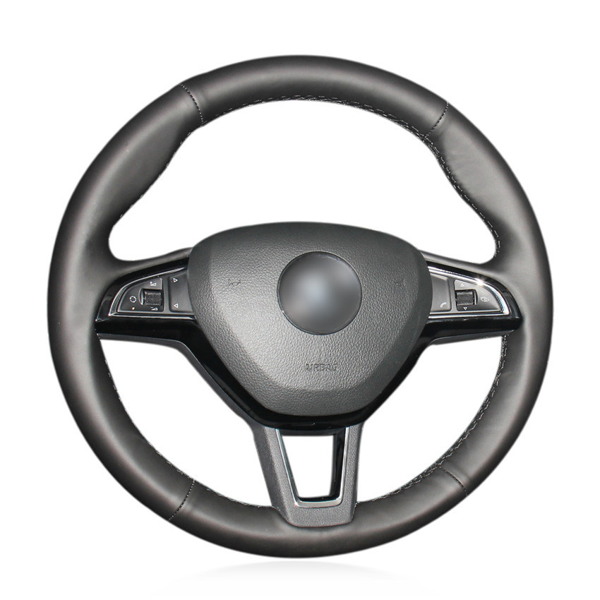 DIY Custom Black Artificial Leather Steering Wheel Cover for Skoda Octavia Fabia 2016-2017 Rapid Spaceback Superb
DIY Custom Black Artificial Leather Steering Wheel Cover for Skoda Octavia Fabia 2016-2017 Rapid Spaceback Superb