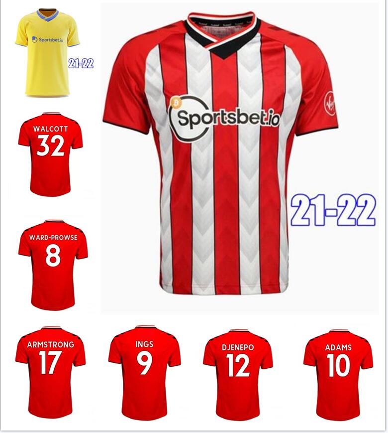 21/22 INGS WARD-PROWSE South Ampton Soccer Jerseys 2021 Home VESTERGAARD ARMSTRONG ADAMS ROMEU REDMOND DIALLO Away Football Shirt uniform
21/22 INGS WARD-PROWSE South Ampton Soccer Jerseys 2021 Home VESTERGAARD ARMSTRONG ADAMS ROMEU REDMOND DIALLO Away Football Shirt uniform