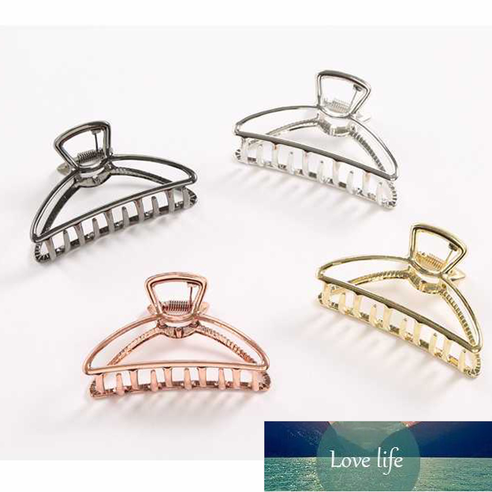 1PC Modern Stylish Hairpins Metal Hair Claw Hair Clips Solid Color Bun Maker Hair Accessories for Women Girls Two Size L/S
1PC Modern Stylish Hairpins Metal Hair Claw Hair Clips Solid Color Bun Maker Hair Accessories for Women Girls Two Size L/S