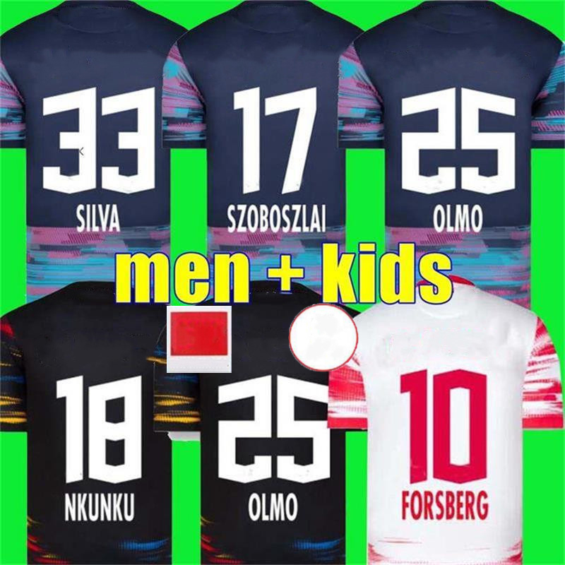 21 22 23 Soccer Jerseys NKUNKU SZOBOSZLAI POULSEN SILVA ANGELINO ADAMS OLMO FORSBERG Laimer Orban MORIBA HAIDARA 2022 2023 jersey Home Away Third Men Kids Kit sets, 21-22 away kids
21 22 23 Soccer Jerseys NKUNKU SZOBOSZLAI POULSEN SILVA ANGELINO ADAMS OLMO FORSBERG Laimer Orban MORIBA HAIDARA 2022 2023 jersey Home Away Third Men Kids Kit sets, 21-22 away kids