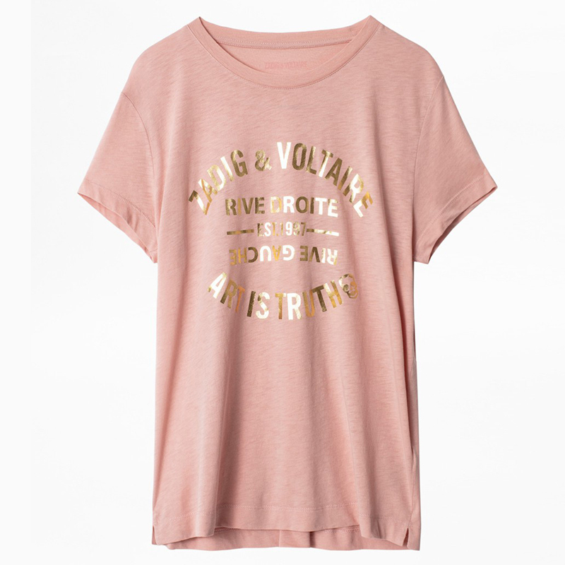 Rowling Letter Print Tee Women T-shirt 100% Cotton black graphic tees women Round Neck Short Sleeve Sumemr women tee tops 210406